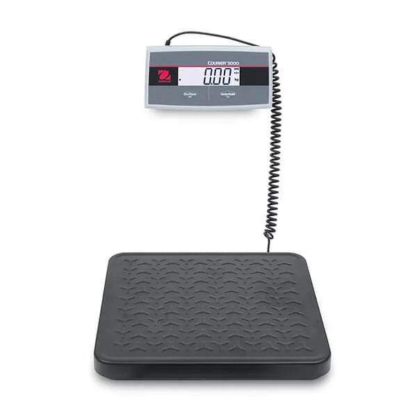 Ohaus Courier 3000 Parcel and Shipping Scales with 400mm x 520mm Weighing Platform