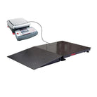 Ohaus Ranger 7000 Connected to Remote Floor Platform Scale