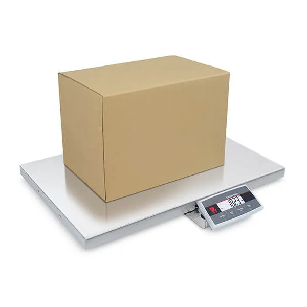    The Ohaus Courier 5000 bench scales for general parcel and shipping applications.
