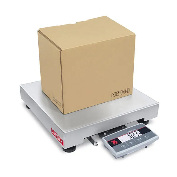 The Ohaus Courier 7000 bench scales are perfect for weighing parcels