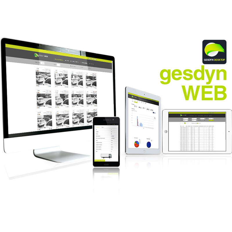 GesDyn Web Desktop Screen