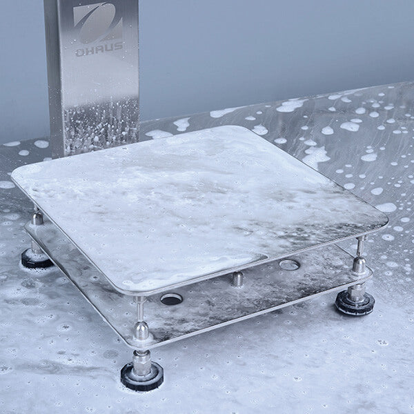 Ohaus Defender 6000 Series a true washdown bench scale for harsh environments.