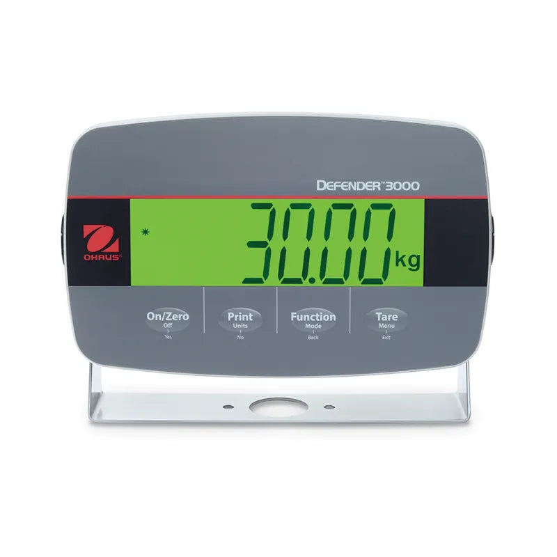 i-DT33P ABS Ohaus Defender 3000 display unit with green display for target weighing