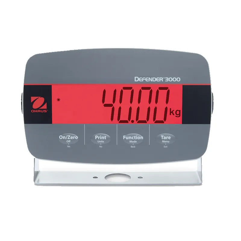 i-DT33P ABS Ohaus Defender 3000 display unit with red display for target weighing